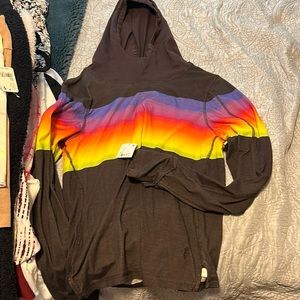 Free people running hoodie, XL New with tags